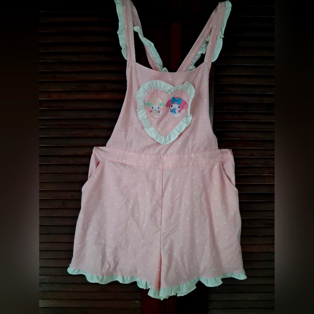ADORABLE My Melody overalls